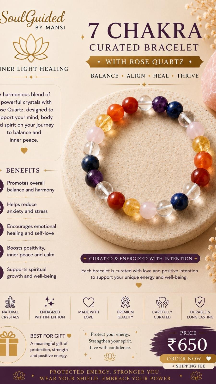 CHAKRA CURATED BRACELET
