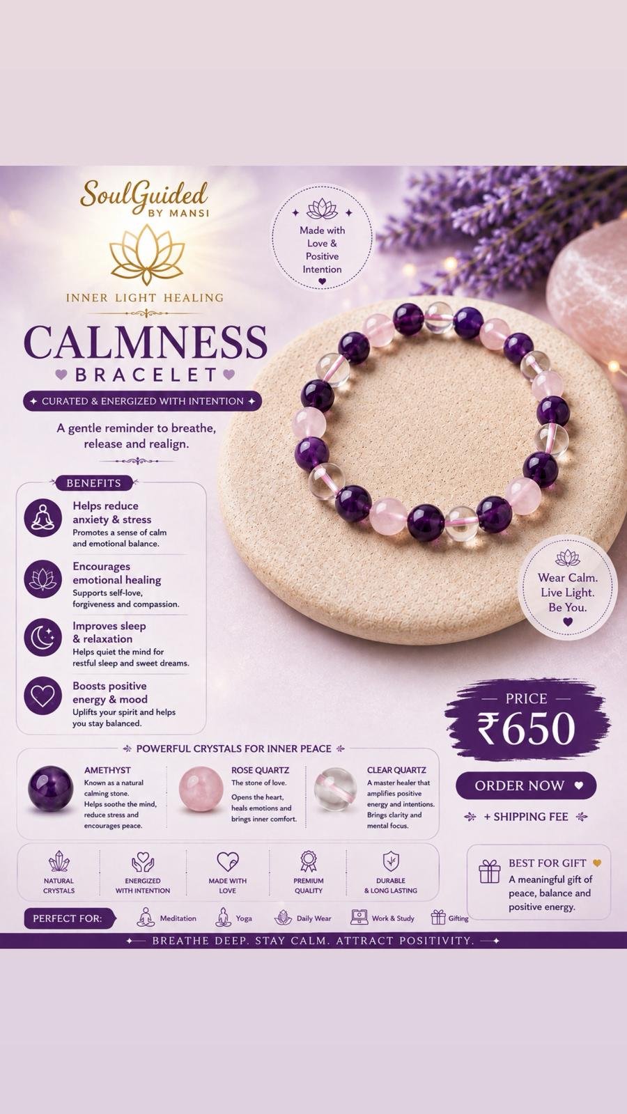 CALMNESS BRACELET